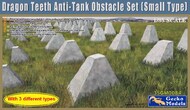 Small Dragon Teeth Anti-Tank Obstacle Set (3 different types) - Pre-Order Item #GKO350084