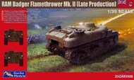 RAM Badger Mk II Late Production Flamethrower Tank #GKO350086