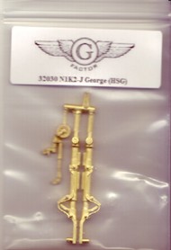 G-Factor  1/32 N1K2J George Brass Landing Gear for HSG GFM32030