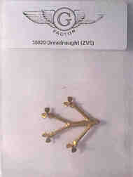 HMS Dreadnaught Brass Propellers #GFM35020