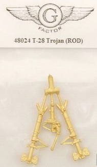  G-Factor  1/48 T-28 Trojan Brass Landing Gear for ROD GFM48024