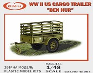  GMU Models  1/48 WWII Ben Hur US Cargo Trailer* GMU48004
