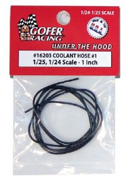  Gofer Racing  1/24-1/25 Coolant Hose 1" GOF16203