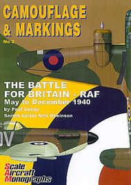  Guideline Publications  Books Camouflage and Markings 2: The Battle For Britain-RAF May to Dec 1940 GPSAM02