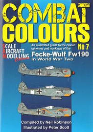  Guideline Publications  Books Combat Colors 7: Focke-Wulf Fw.190 in WW 2 GPSAMCC07