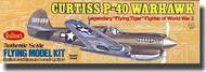 Guillows Wood Model  NoScale 16-1/2 inch Wingspan Curtis P-40 Warhawk Kit GUI501