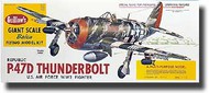 Guillows Wood Model  NoScale P-47D Thunderbolt 30 1/4-in. GUI1001