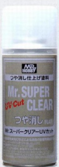  Gunze Sangyo  NoScale Mr. Super Clear UV Flat (Spray) GUZC523
