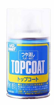  Gunze Sangyo  NoScale Mr. TopCoat Flat 86ml (Spray) GUZB503
