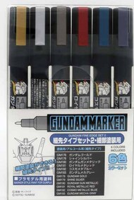  Gunze Sangyo  NoScale Gundam Marker Ultra Fine Set # GUZGMS126