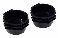  Gunze Sangyo  NoScale Mr.Paint Cup Black (6PCS) GUZGT115B