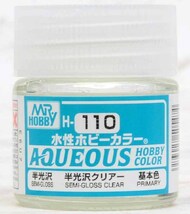  Gunze Sangyo  NoScale Clear Semi-Gloss 10ml GUZH110