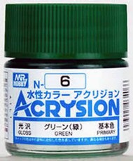  Gunze Sangyo  NoScale Acrysion N6 - Green (Gloss/Primary) GUZN006