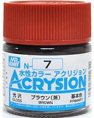  Gunze Sangyo  NoScale Acrysion N7 - Brown (Gloss/Primary) GUZN007