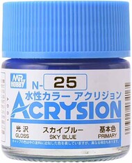  Gunze Sangyo  NoScale Acrysion N25 - Sky Blue (Gloss/Primary) GUZN025