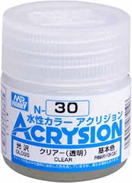  Gunze Sangyo  NoScale Acrysion N30 - Clear (Gloss/Primary-For Coat) GUZN030