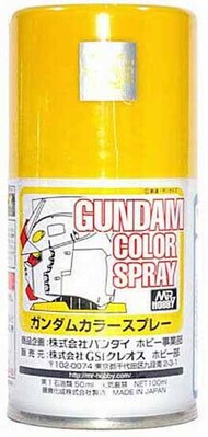  Gunze Sangyo  NoScale SG03 MS Yellow 100ml Spray , GSI Gundam Color Spray GUZSG03