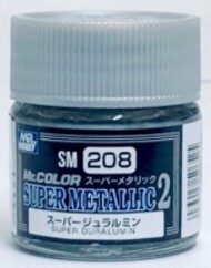  Gunze Sangyo  NoScale Super Metallic 2 Duralumin Lacquer 10ml Bottle GUZSM208