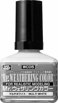Mr Weathering Color-Multi White #GUZWC05