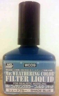 Mr Weathering Color-Shade Blue #GUZWC09