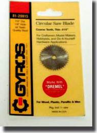  Gyros  NoScale CRSE SAW 7/8 X 1/8 GYR8120815