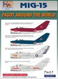 Mikoyan MiG-15 Fagot Around the World, Pt.3 #HMD48017