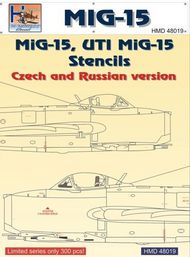 Mikoyan MiG-15 Stencils #HMD48019