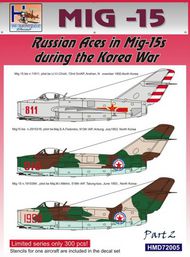 Mikoyan MiG-15 Soviet Aces in Korea, Pt.2 #HMD72005
