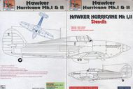 Hawker Hurricane Mk.I/Mk.II stencils #HMD72036