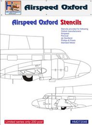 Airspeed Oxford Mk.I / Mk.II stencils #HMD72046