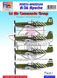 North-American A-36 1st Air Commando Group, Pt.1 #HMD72142