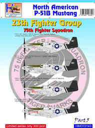 North-American P-51C Mustang 23th FG, Pt.5 #HMD72143