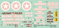  H-Model Decals  1/35 Willys Jeep MB/Ford GPW: Military Police, Pt.1 HMT35026