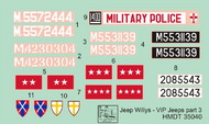  H-Model Decals  1/35 Willys Jeep MB/Ford GPW: VIP Jeeps, Pt.3 HMT35040