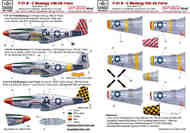 North-American P-51B Mustang DRY-WATER decals #DDW-32003