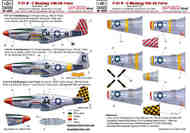 North-American P-51B Mustang DRY-WATER decals #DDW-48003