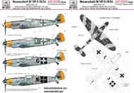Messerschmitt Bf.109G-10 DRY-WATER decals #DDW-48012
