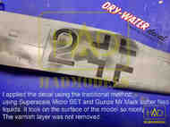 Mikoyan MiG-21Bis DRY-WATER decals #DDW-72005