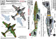 Messerschmitt Me.262A-1 (Luftwaffe black L, white 17) DRY-WATER decals #DDW-72017