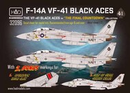  HAD Models  1/32 Grumman F-14A Tomcat Black Aces Final Countdown HUN32096