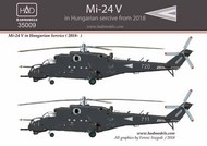  HAD Models  1/35 Mil Mi-24V in Hungarian Service with new NATO painting from 2018* HUN35009