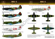 Mikoyan MiG-3 (silver 46, white 18, black 16, red 42, red 27) #HUN48042