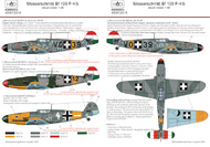 Messerschmitt Bf.109F-4/b part II.(white 1+ - Luftwaffe, V0+39 Heppes Aladar, V-+12) #HUN48087