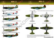  HAD Models  1/48 Mikoyan MiG-3 (Soviet white 42, red 02, Za Rodina, Za Stalina) HUN48131