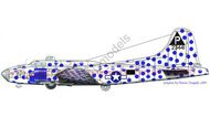  HAD Models  1/48 Boeing B-17F Flying Fortress Spotted Cow USAAF HUN48159