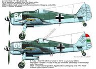  HAD Models  1/48 Focke-Wulf Fw.190F-8 ( 64 '-gi', 65 'P+TT+M') HUN48178