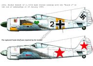  HAD Models  1/48 Focke-Wulf Fw.190A-4 (Black 2 JG 54; + Soviet captured painting) HUN48179