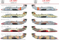 HAD Models  1/48 Aero L-29 'Delfin' ( Egypt Air Force, Uganda Air Force, United Arab Air Force/Egypt/ Indonesian Air force) HUN48183