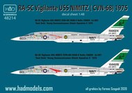  HAD Models  1/48 North-American RA-5C Vigilante of the USS Nimitz HUN48214
