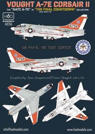  HAD Models  1/48 Vought A-7E Corsair US NAVAL Air Test Center ' The final Countdown' HUN48256